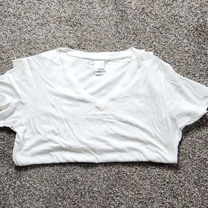 V-neck Gold Sparkle T-shirt